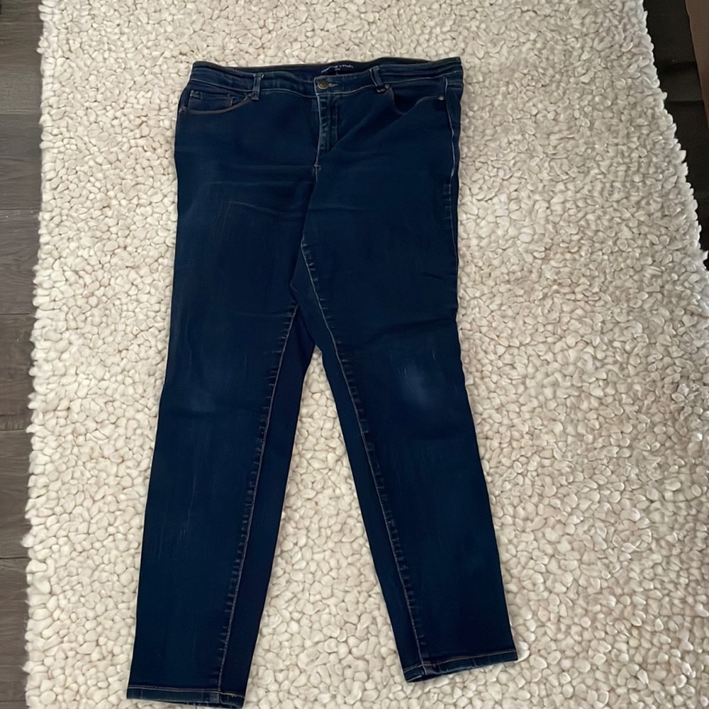 Woman straight leg jeans size 12